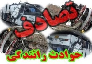 ۴ کشته و ۲ مجروح در تصادف محور اسلام‌آبادغرب–حمیل