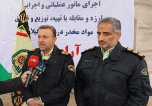 کشف بیش از ۳ تن انواع مواد مخدر در گیلان