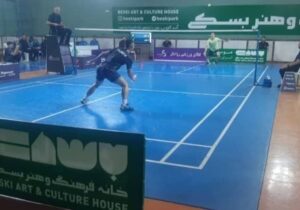 بسکی گنبد در صدر جدول لیگ برتر بدمینتون کشور