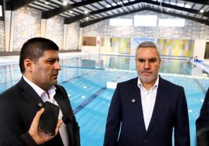 استخر خلیج فارس شهر گلستان به زودی آماده پذیرایی از شناگران خواهد شد