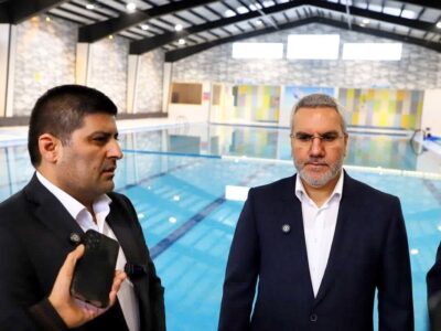 استخر خلیج فارس شهر گلستان به زودی آماده پذیرایی از شناگران خواهد شد