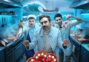 رقابت دارا حیایی و کیسان دیباج در طبخ غذای یونانی در «شفرونی»