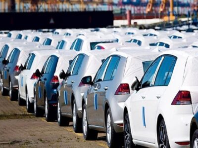 آمار واردات خودرو تا پایان مهر ۱۴۰۴