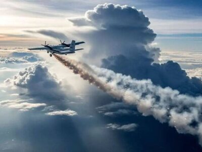 چهارمین پرواز بارورسازی ابرها در حوضه آبریز دریاچه ارومیه