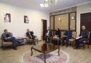 دیدار چند تن از نمایندگان مجلس با وزیر ورزش و جوانان 