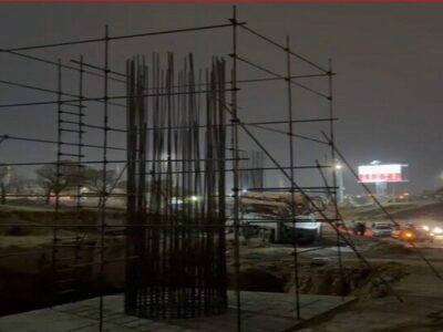 تقاطع غیرهمسطح سه‌راهی اهر؛ گامی در کاهش ترافیک ورودی شرق تبریز