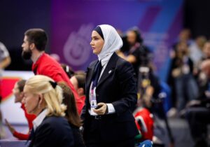 حضور ناظر ایرانی در دیدار مرحله یکچهارم نهایی هندبال قهرمانی زنان جهان