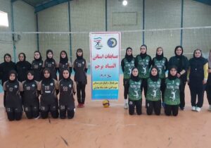 والیبال بانوان آبیک در المپیاد پرچم استان به قهرمانی رسید