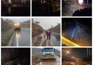 تمام محورهای ایلام باز است/ تردد در استان بدون مشکل در جریان است