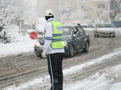 جاده گنجنامه – تویسرکان مسدود شد