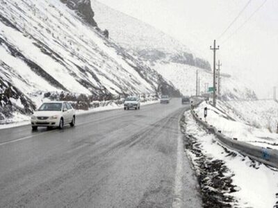 تداوم بارشها در قزوین؛ آمادهباش کامل راهداری استان