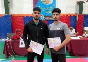 کسب مقام نایب‌قهرمانی توسط پیام و پارسا قاسمی در رقابت‌های کشتی دانشجویان کشور