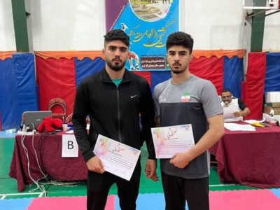 کسب مقام نایب‌قهرمانی توسط پیام و پارسا قاسمی در رقابت‌های کشتی دانشجویان کشور