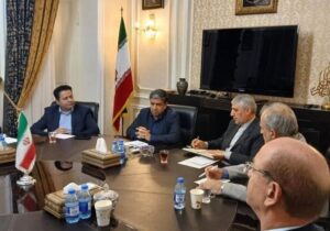 نشست استاندار اردبیل با سفیر ایران در باکو/ تأکید بر توسعه همکاری‌های اقتصادی و مرزی