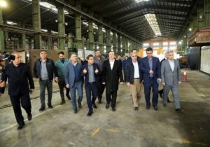 استاندار قزوین از شرکت تونلساز ماشین بازدید کرد