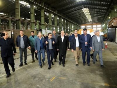 استاندار قزوین از شرکت تونل‌ساز ماشین بازدید کرد 