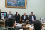 دیدار مدیرکل مشارکتهای اجتماعی به همراه مدیرکل ورزش و جوانان با آیتالله شهرستانی