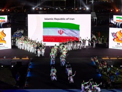 رژه کاروان «فرزندان ایران، سفیران پیروزی»/ پنجمین دوره بازی‌های پاراآسیایی رسما آغاز شد