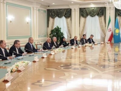 امضا و تبادل ۷ سند و تفاهم‌نامه همکاری دوجانبه میان ایران و قزاقستان