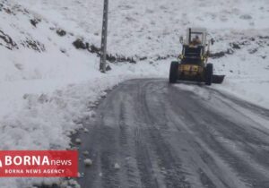 بیش از ۲ هزار کیلومتر عملیات برفروبی در محورهای کرمانشاه