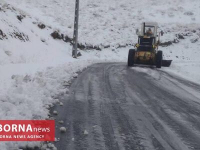 بیش از ۲ هزار کیلومتر عملیات برفروبی در محورهای کرمانشاه