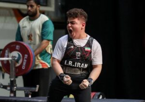 رکوردشکنی و کسب طلای جهانی پاراوزنه بردار گلستانی