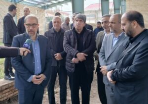 بازدید مشاور وزیر ورزش از پروژه های ورزشی نیمه کاره گلستان