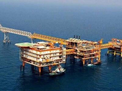 برداشت گاز از پارس جنوبی به ۷۲۲ میلیون مترمکعب در روز رسید