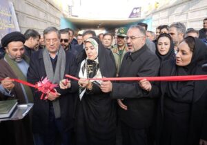 افتتاح پروژه زیرگذر شیخ صفیالدین اورموی در ارومیه