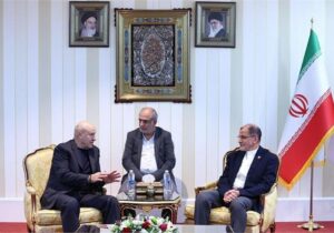 دیدار نایب رئیس اتحادیه جهانی کشتی با رئیس کمیته ملی المپیک