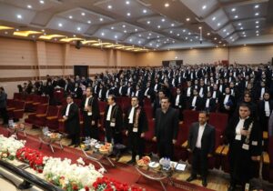 تحلیف ۲۱۹ کارآموز وکالت در اردبیل همزمان با ایام ولادت حضرت فاطمه زهرا(س)