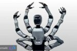 اولین ربات انسان‌نما با شش بازو در جهان رونمایی شد+فیلم
