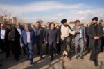 بازدید استاندار قزوین از پروژههای عمرانی، آموزشی و فرهنگی شهر نرجه
