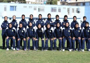 پیروزی تیم فوتبال بانوان پالایش گاز ایلام در مقابل فراایساتیس کران فارس