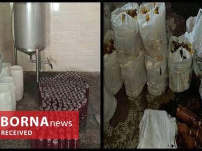 پلمب کارگاه تولید آبمیوه تقلبی