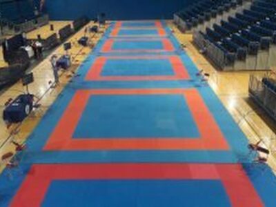 اعزام دومین کاروان اهدای تاتامی و تجهیزات کاراته به شهرستانهای خراسان رضوی + فیلم