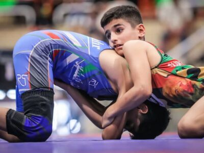 برگزاری مسابقات کشتی فرنگی نوجوانان استان کردستان به میزبانی دهگلان