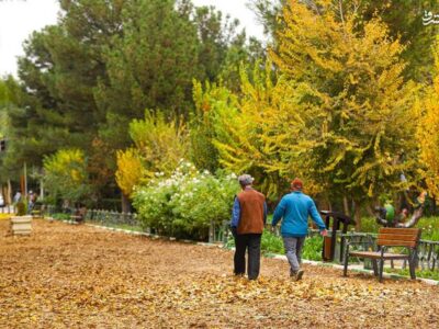 اجرای طرح «فرش خزان» در بوستان های منتخب قم