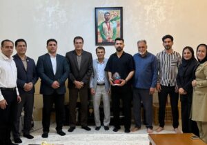 تجلیل از قهرمان پرافتخار پاراتکواندو استان بوشهر به دستور وزیر ورزش و جوانان