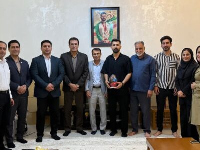 تجلیل از قهرمان پرافتخار پاراتکواندو استان بوشهر به دستور وزیر ورزش و جوانان