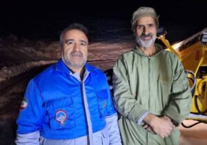 بازدید شبانه سرپرست اداره کل مدیریت بحران استان از گردنه قسطین لار