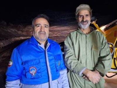 بازدید شبانه سرپرست اداره کل مدیریت بحران استان از گردنه قسطین لار