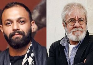 صابر ابر و مسعود کرامتی در «دانه‌های انگور»