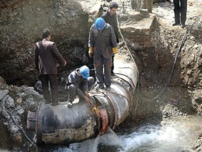 پایداری دو خط حیاتی آب کرمانشاه برقرار شد/ انجام تعمیرات بدون قطعی آب