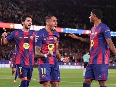 پیروزی بیدردسر بارسلونا در لالیگا با درخشش ستاره برزیلی