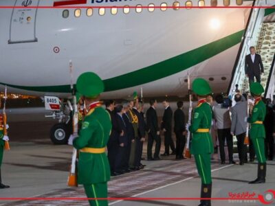 سفر رئیسجمهور به ترکمنستان در ۱۰۰ ثانیه