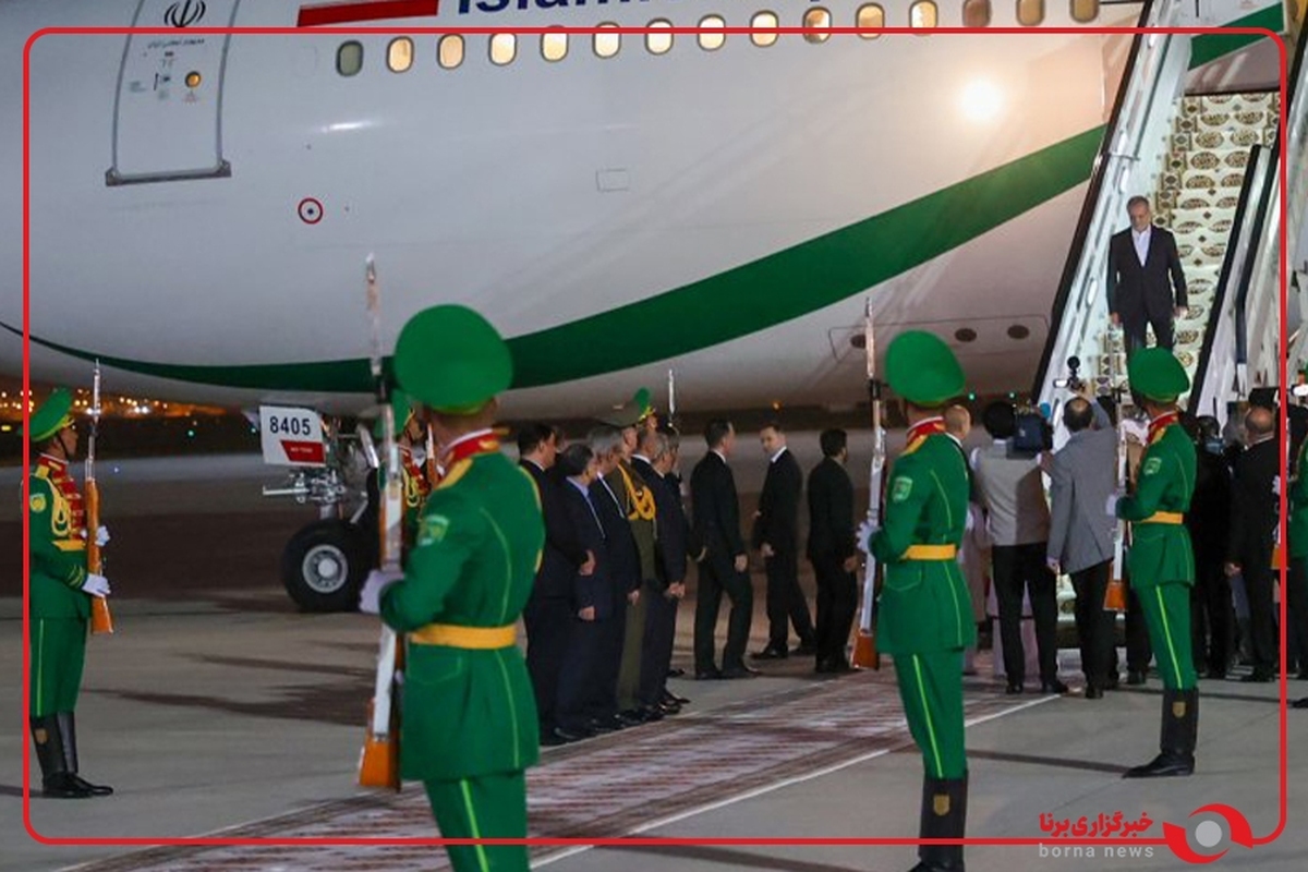 سفر رئیسجمهور به ترکمنستان در ۱۰۰ ثانیه سفر رئیسجمهور به ترکمنستان در ۱۰۰ ثانیه