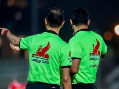 رونمایی از تیم داوری یک دیدار لیگ برتر فوتبال