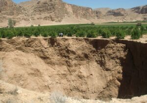 فرونشست زمین ، زخمی عمیق بر پیکر خراسان شمالی