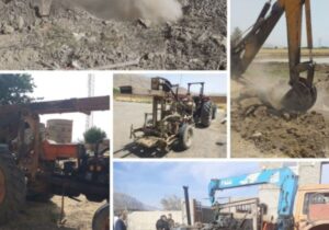 انسداد ۳۶ حلقه چاه غیر مجاز در توابع دورود